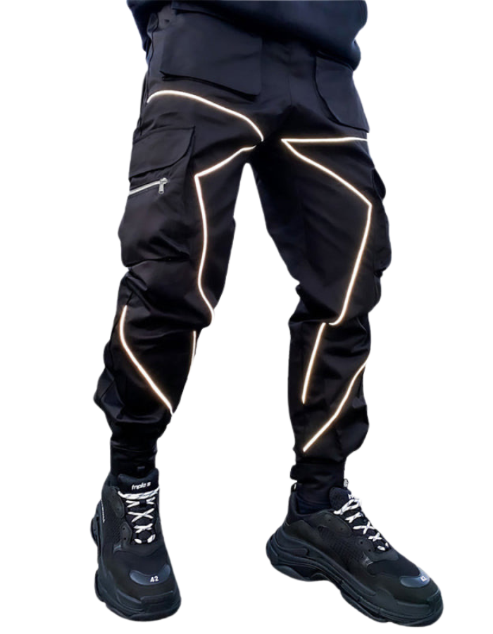 SHOPIQAT Men's Trendy Loose Straight Multi-Pocket Cargo Pants - Premium from shopiqat - Just $10.500! Shop now at shopiqat
